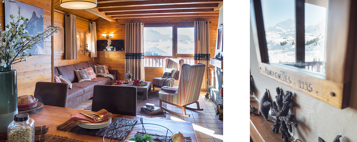 Your experience at the Montagnettes chalets of Belle Plagne