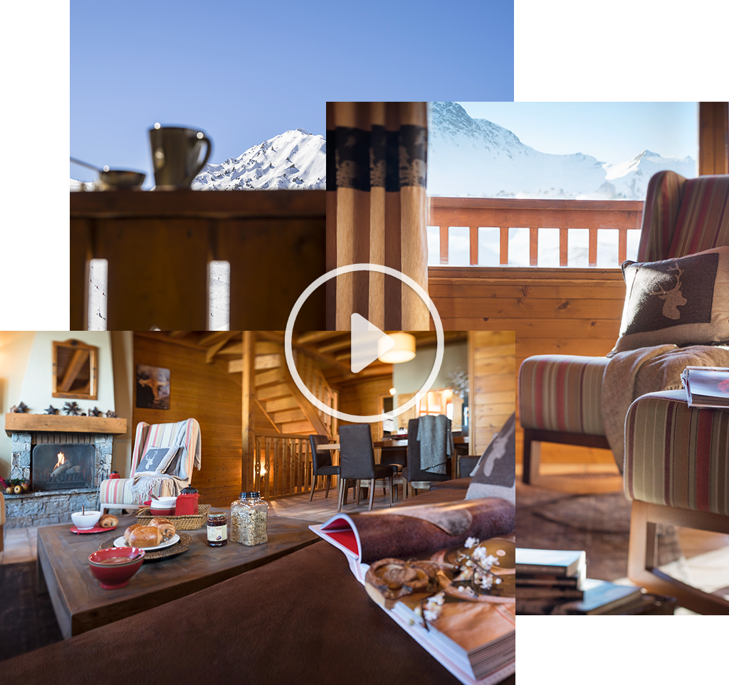 Die Montagnettes-Chalets von Belle Plagne